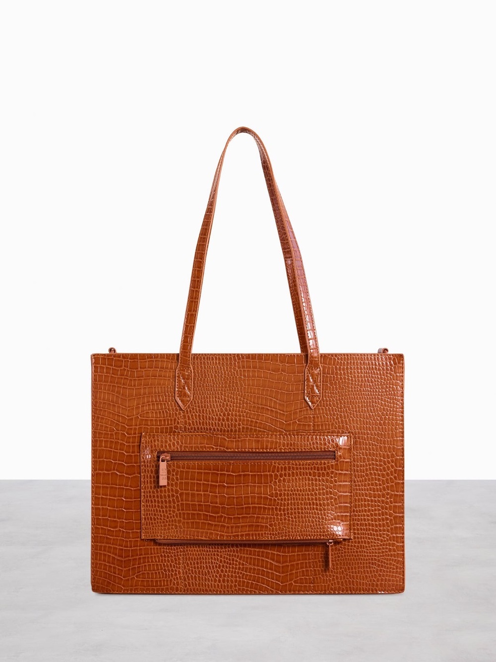 Beis Croc-Embossed Tote Bag - Classic Women's Shoulder Bag